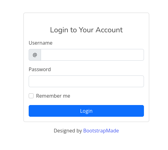 Login Page